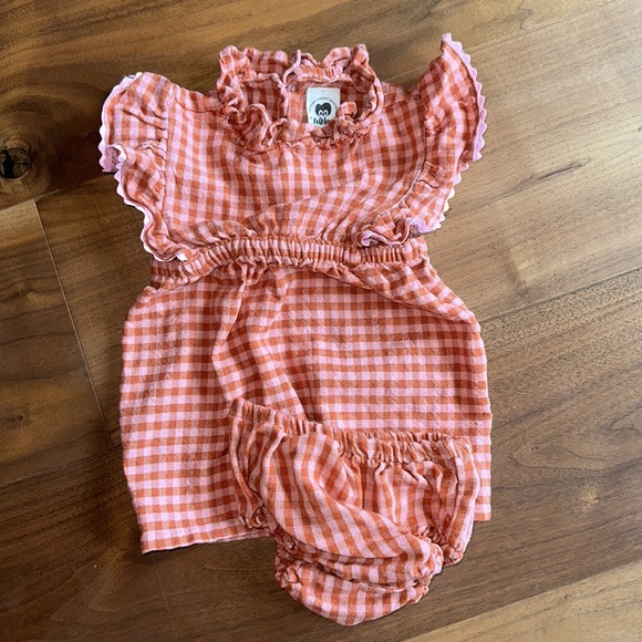 Folklore Las Ninas Dresses Folklore Las Ninas Baby Girl Ruffle